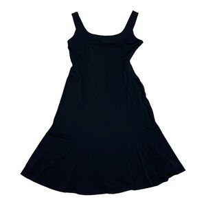 Ralph Lauren Black Scoop Neck Fit and Flare Dress 8